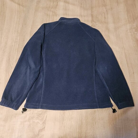 Columbia Women’s Fleece Full Zip  Jacket Size Medium Blue #1 - Picture 2 of 6